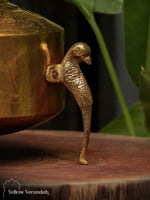 Vintage Brass Pot on Parrot Legs