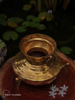 Vintage Brass Pot on Parrot Legs