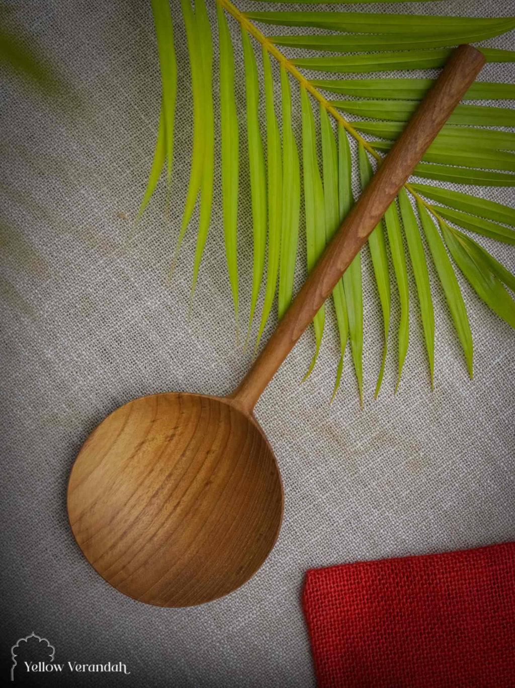 Teak Wood Serving Spoon – Yellow Verandah
