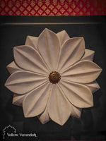 Marble Lotus Flower on Frame