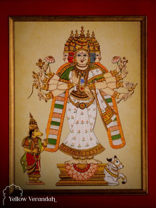 Original Painting - Maha Lakshmi