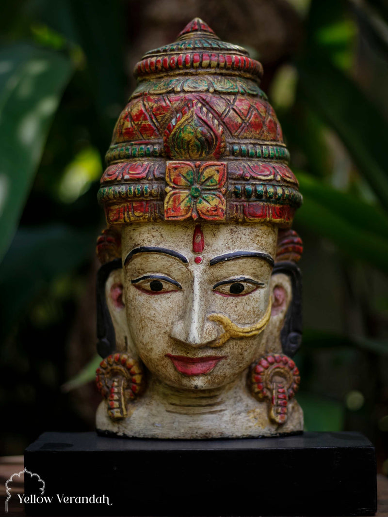 Wooden Sculpture - Lakshmi