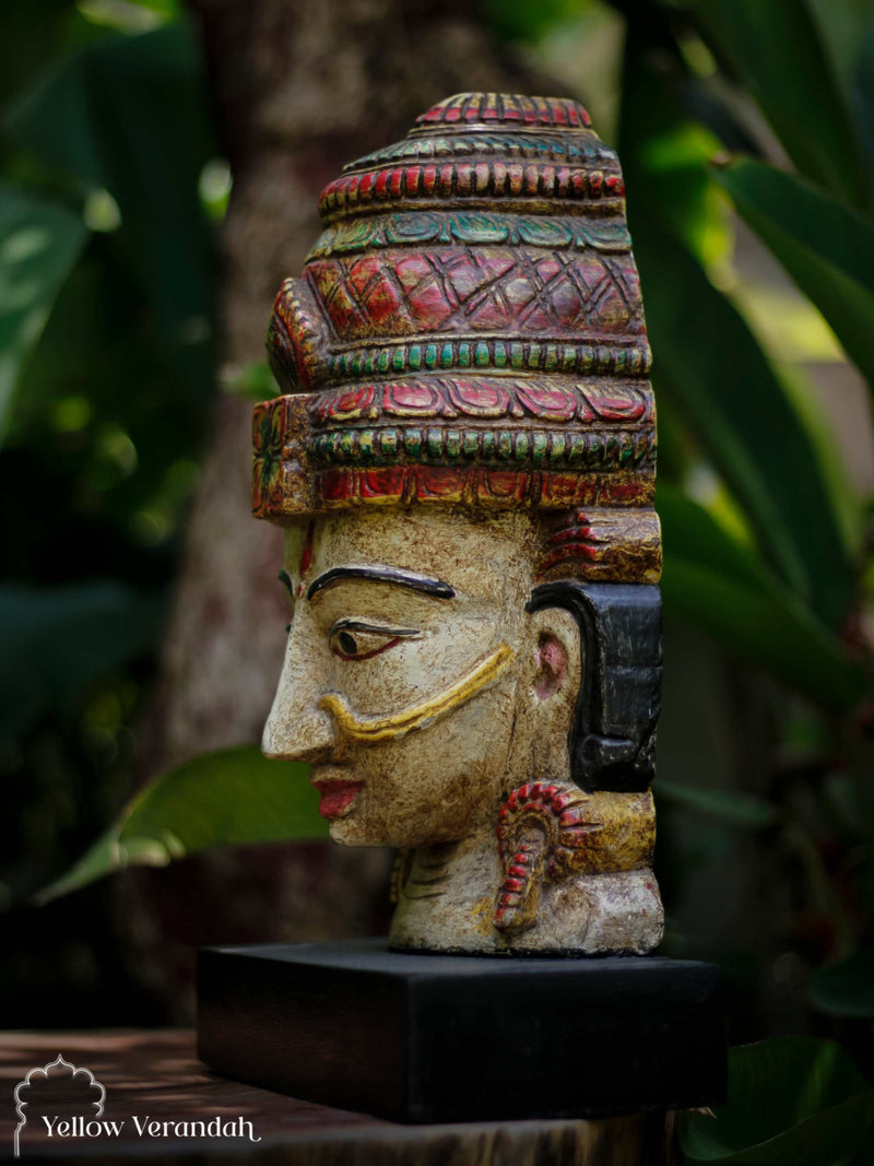 Wooden Sculpture - Lakshmi