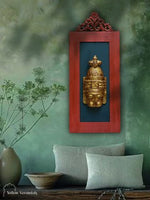 Wooden Hanuman Wall Frame