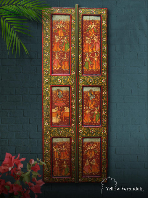 Handpainted Door Panel 