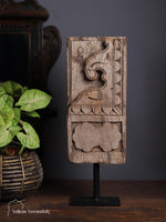 Antique Wooden Carving on Stand