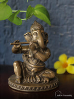 Brass Ganesha Sculpture