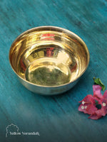 Pure Brass Serving Bowl - 5.5" Dia