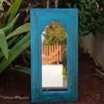 Jodhpuri Vintage Mirror - Blue