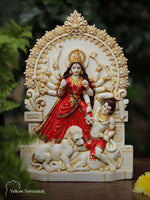 संगमरमर की धूल की मूर्ति - दुर्गा माँ