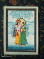 Original Pichwai Painting - Radha Krishna