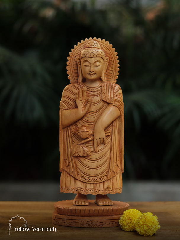 Wooden Sculpture - Buddha