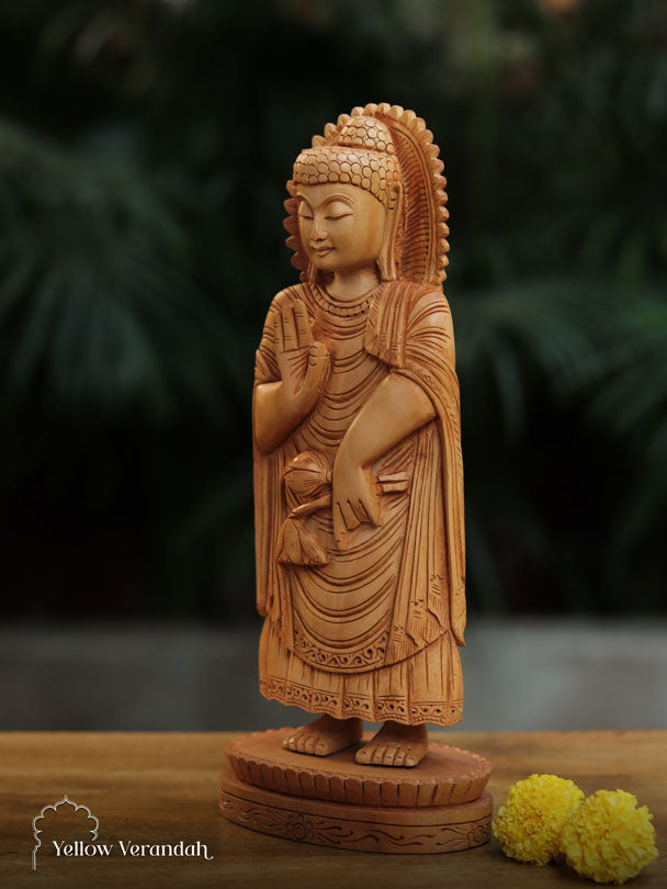 Wooden Sculpture - Buddha