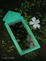 Jaisalmeri Antique Lotus Mirror