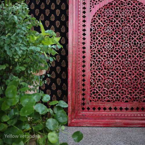 मोरक्कन नक्काशी लकड़ी की दीवार पैनल