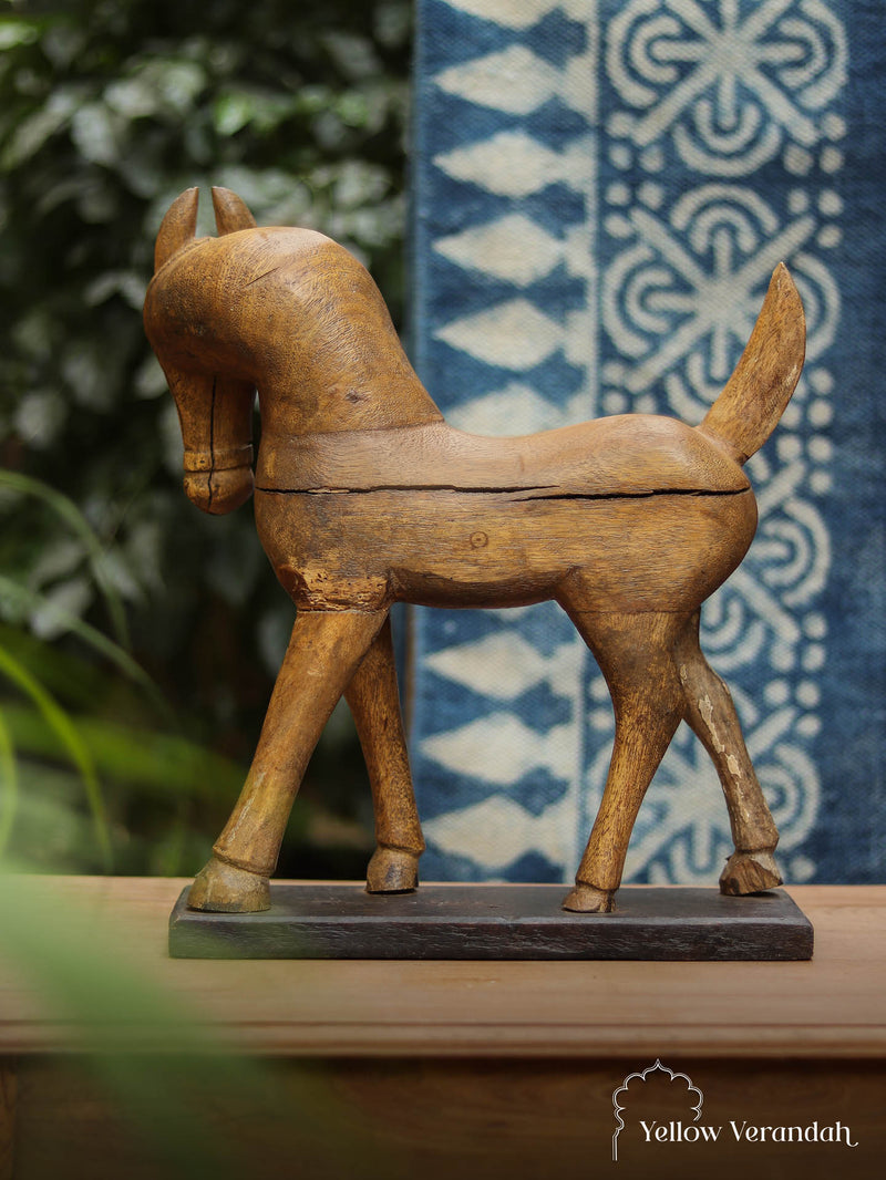 Antique Wooden Horse