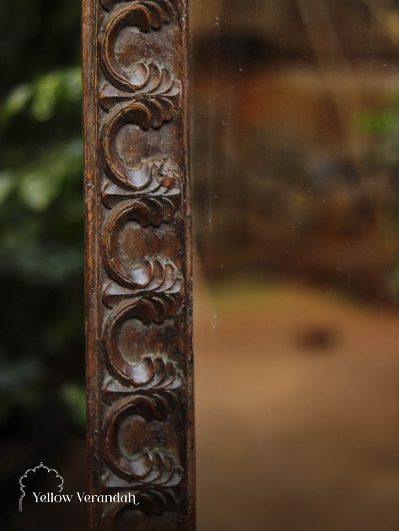 Wooden Carving Mirror