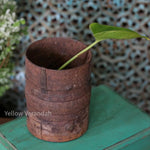 Antique Iron Grain Pot