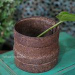 Antique Iron Grain Pot