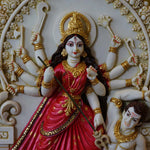 संगमरमर की धूल की मूर्ति - दुर्गा माँ