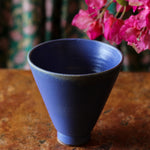 Stoneware - Cone Bowl - Blue