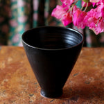 Stoneware - Cone Bowl - Black