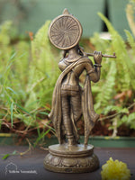 Krishna Brass Sculpture