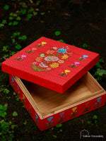 Wooden Printed Box - Pichwai