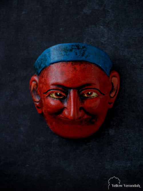 Himalayan Wooden Protecting Mask