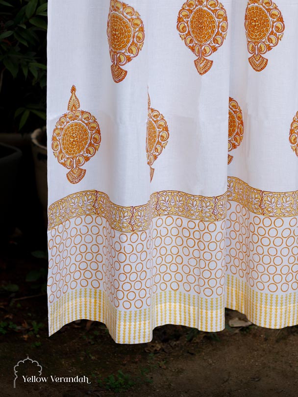 Cotton Sheer Curtains (Pair)