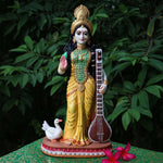 Mable Sculpture of Saraswati 