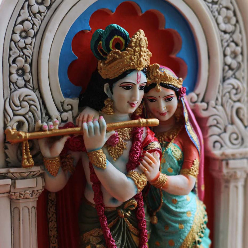 Radha Krishna Marble Sculpture