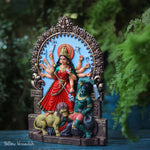 Sculpture of Durga Maa