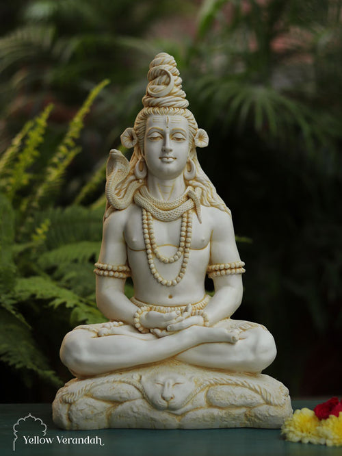 Shiva Marble Dust Sculpture 