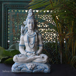 White Shiva Statue